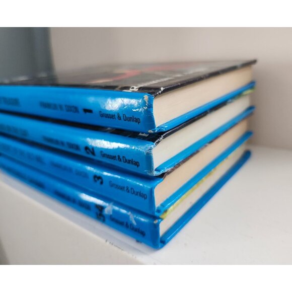 Hardy Boys Book Bundle (4) Franklin W. Dixon 1, 2, 3, 54 Vintage Hardcovers - Picture 8 of 12